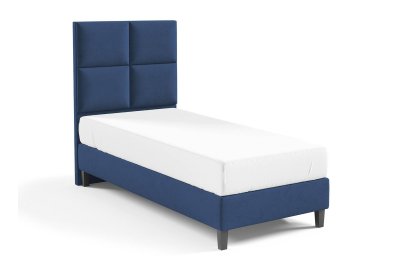 Jednoosobowe łóżko hotelowe z zagłowiem 100x200 GOBI