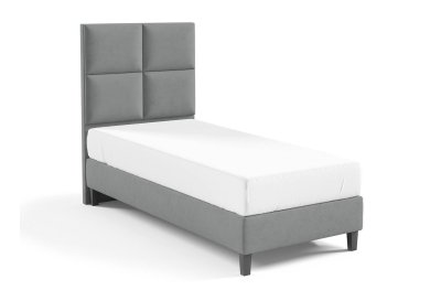 Jednoosobowe łóżko hotelowe z zagłowiem 90x200 GOBI