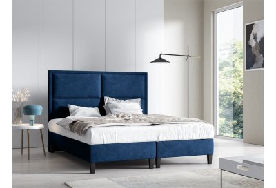 Zestaw sypialniany podwójne łóżko K-11 z materacem z KARO 180x200