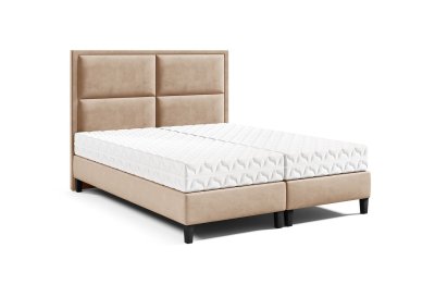 Zestaw podwójne łóżko K-11 z materacem z KARO PREMIUM 140x200