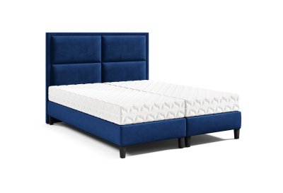 Zestaw podwójne łóżko K-11 z materacem z KARO PREMIUM 140x200