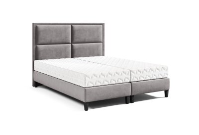 Zestaw podwójne łóżko K-11 z materacem z KARO PREMIUM 160x200