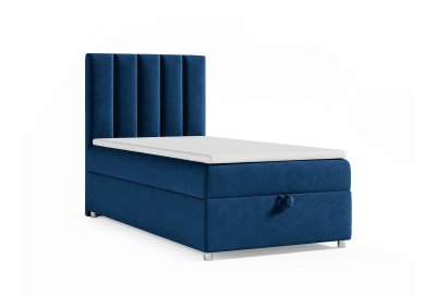 Pojedyncze łóżko kontynentalne SINGIEL 100x200 z wezgłowiem K-10