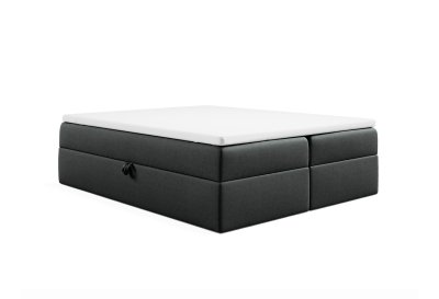 Minimalistyczne łóżko kontynentalne bez wezgłowia 140x200