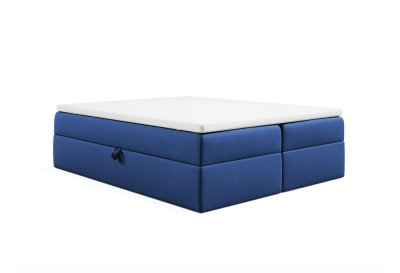 Minimalistyczne łóżko kontynentalne bez wezgłowia 160x200