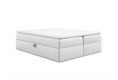 Minimalistyczne łóżko kontynentalne bez wezgłowia 180x200