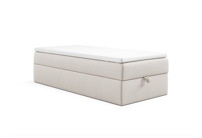 Łóżko kontynentalne boxspring SINGIEL bez zagłówka 70x200