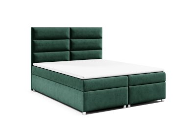 Łóżko kontynentalne z pojemnikiem K-4 do nowoczesnej sypialni 160x200