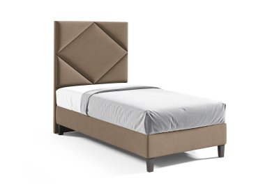 Zestaw do sypialni BOSTON łóżko z materacem KARO 80x200