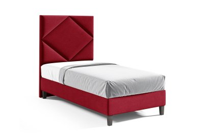 Zestaw do sypialni BOSTON łóżko z materacem KARO 80x200